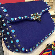Valentino Rockstud Rolling Shoulder Bag 4569 - 4