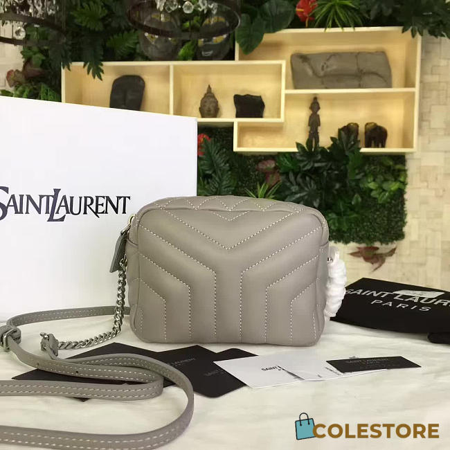 YSL Classic Toy Monogram Bowling MM Bag 4707 - 1