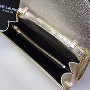 YSL Monogram College Silver 4783 - 2