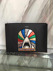 YSL Monogram Clutch - 2