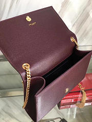 YSL Monogram Kate In Grain De Poudre Embossed Leather 5018 - 3