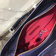 Chanel's Gabrielle Small Hobo Bag Navy Blue & Black A91810 VS02713 - 4