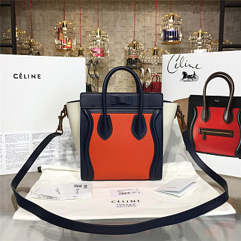 Celine Nano Leather Shoulder Bag Z1022
