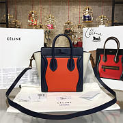 Celine Nano Leather Shoulder Bag Z1022 - 3