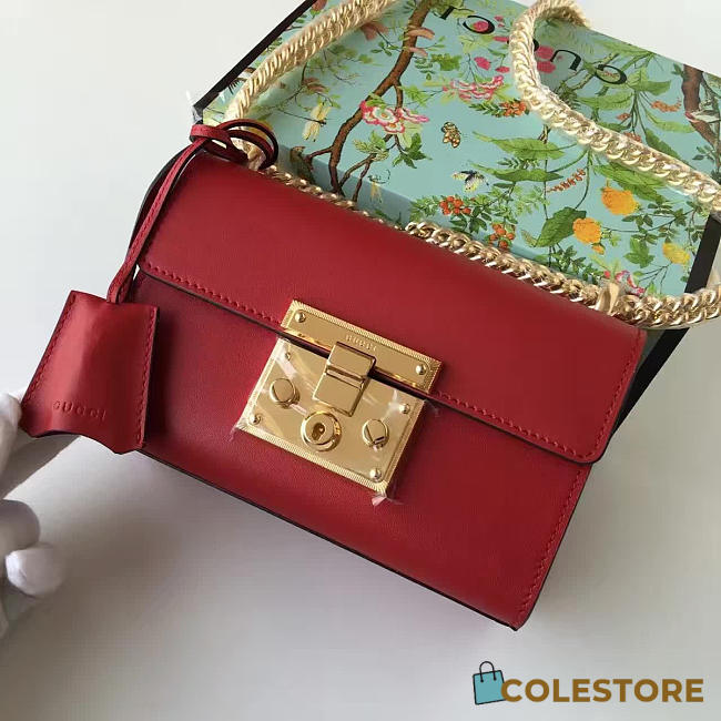 gucci gg leather padlock CohotBag 2395 - 1