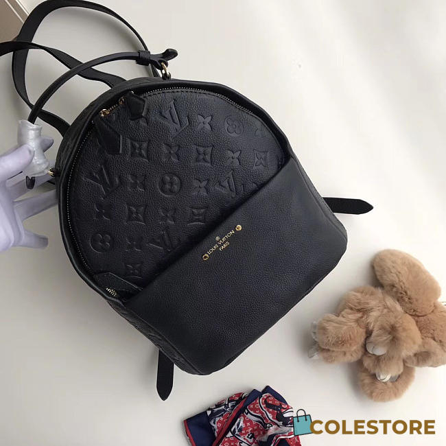 Louis Vuitton Sorbonne Backpack Black - 1