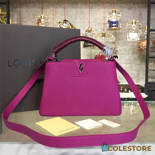 Louis Vuitton Capucines BB Freesia 3452 - 1