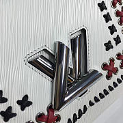 Louis Vuitton Twist MM White 3588  - 2