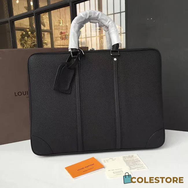 CohotBag louis vuitton  noir 3681 briefcase - 1