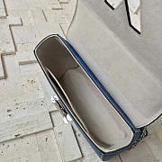 Louis Vuitton Twist Blue Denim MM - 3