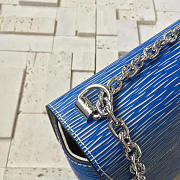 Louis Vuitton Twist Blue Denim MM - 4