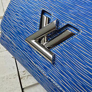 Louis Vuitton Twist Blue Denim MM - 6