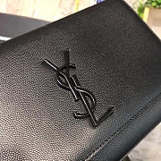 YSL Monogram Kate Star Grain De Poudre Embossed Leather 4748 - 3