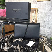 YSL Monogram Kate Star Grain De Poudre Embossed Leather 4748 - 2