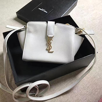 YSL Toy Cabas Crossbody Leather Bag 4855