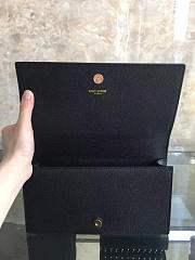 YSL Monogram Kate Clutch Grain De Poudre Embossed Leather 4936 - 4