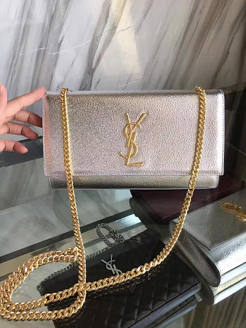 YSL Monogram Kate Silver 5009