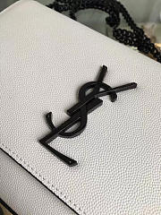 YSL Monogram Kate In Grain De Poudre Embossed Leather 5012 - 6