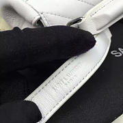YSL Quilted Monogram College Blue White 5069 - 4
