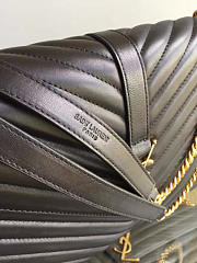 YSL Gold Monogram College Black 5078 - 4
