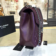 YSL Envelop Satchel Large Wine Red 5129 - 3