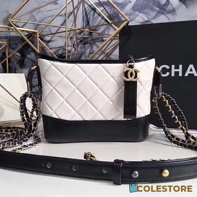 Chanel's Gabrielle Large Hobo Bag White A91810 VS08467 - 1