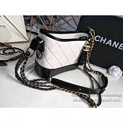 Chanel's Gabrielle Large Hobo Bag White A91810 VS08467 - 3