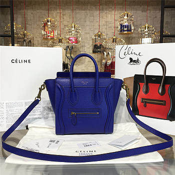 Celine Nano Leather Shoulder Bag Z1026