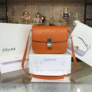 Celine Leather Classic Box Z1156