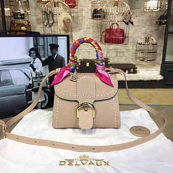 CohotBag delvaux mini brillant satchel apricot 1483