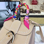 CohotBag delvaux mini brillant satchel apricot 1483 - 3