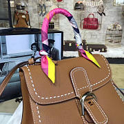 CohotBag delvaux mm brillant satchel brown 1491 - 2