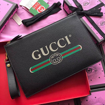 gucci gg leather clutch bag CohotBag z05