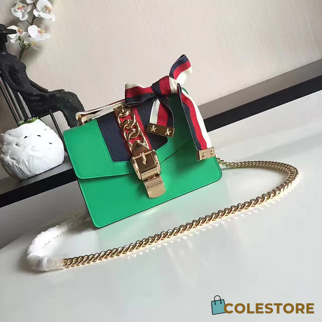 gucci sylvie leather bag CohotBag z2348 - 1