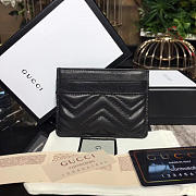 Gucci Marmont Card Case Nextblack Leather - 2