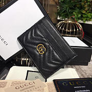 Gucci Marmont Card Case Nextblack Leather - 3