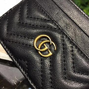 Gucci Marmont Card Case Nextblack Leather - 4