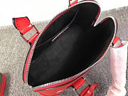 Louis Vuitton Supreme Domed Satchelv Red R40301 3008 - 6