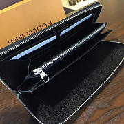 Louis Vuitton Zippy Wallet Blue 3147 - 6