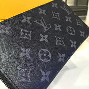 Louis Vuitton Zippy Wallet Noir 3162 - 3