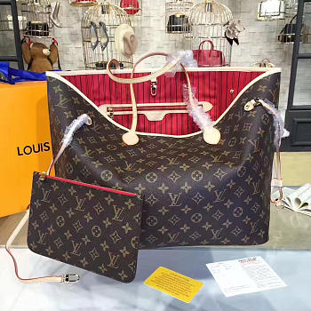  louis vuitton neverfull CohotBag  gm cherry 3607