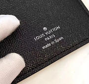 Louis Vuitton Supreme Wallet Black 3798 - 6
