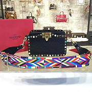 Valentino Guitar Rockstud Rolling Cross Body Bag 4428 - 1