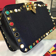 Valentino Guitar Rockstud Rolling Cross Body Bag 4428 - 4