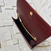 YSL Monogram Kate In Embossed Crocodile Shiny Leather 4765 - 3