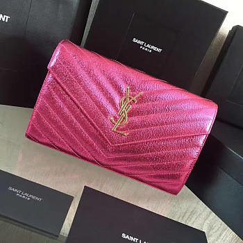 YSL Monogram Chain Wallet Woc 4937