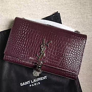 YSL Monogram Kate Bag With Leather Tassel 4965 - 1