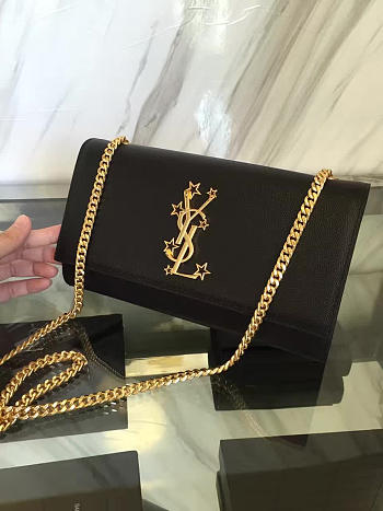 YSL Monogram Kate In Grain De Poudre Embossed Leather 5014
