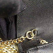 Ysl Monogram College Black Gold 5065 - 5