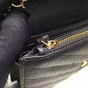 Ysl Monogram College Black Gold 5065 - 4